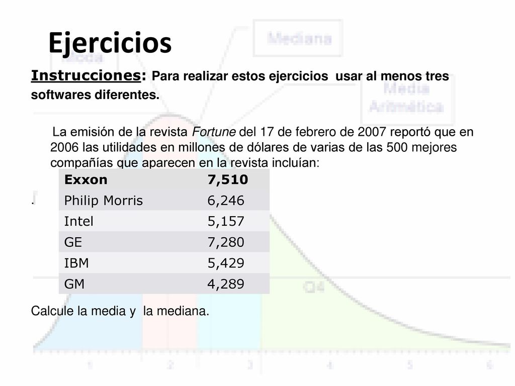Ejercicios Instrucciones: Para realizar estos ejercicios usar al menos tres. softwares diferentes.