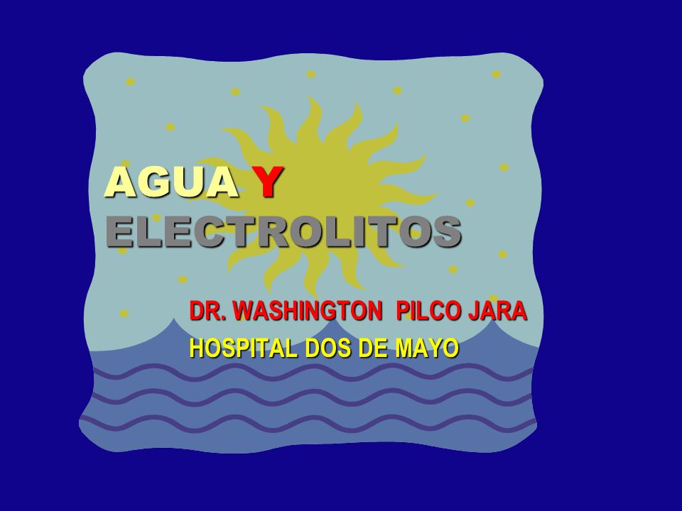 DR. WASHINGTON PILCO JARA HOSPITAL DOS DE MAYO