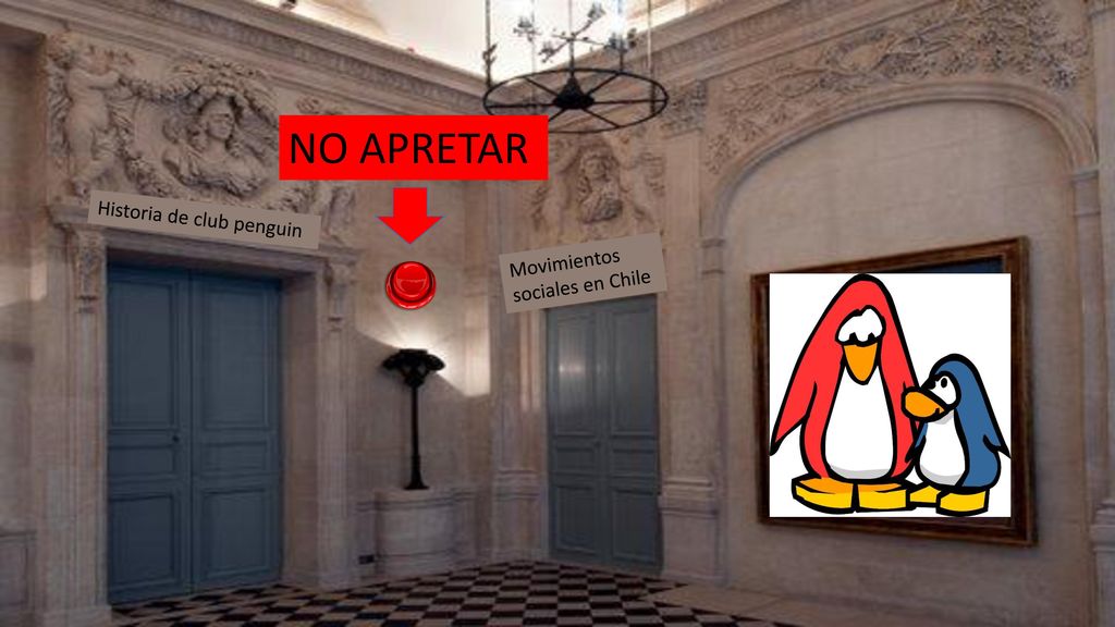 NO APRETAR Historia de club penguin Movimientos sociales en Chile