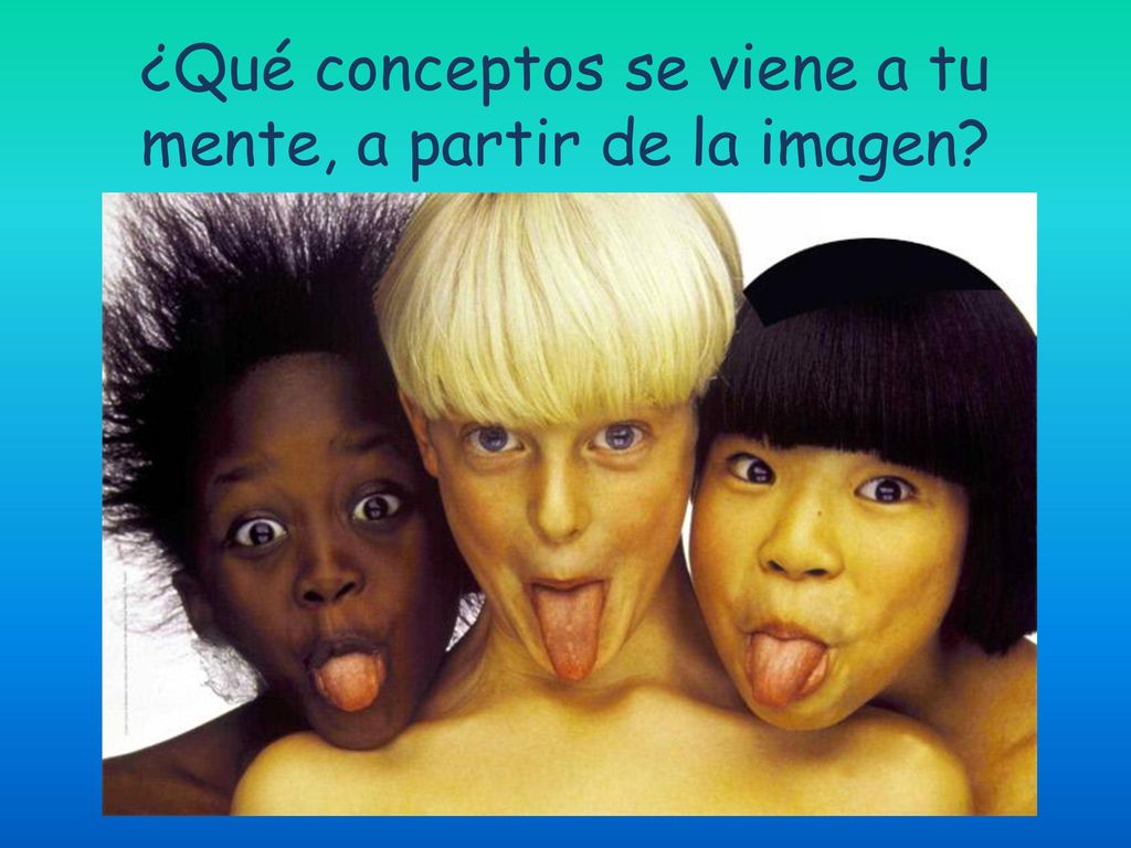 ¿Qué conceptos se viene a tu mente, a partir de la imagen