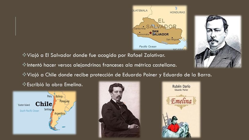Viajó a El Salvador donde fue acogido por Rafael Zalotivar.