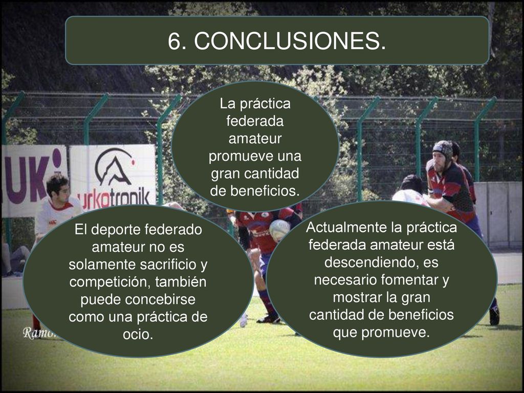 La práctica federada amateur promueve una gran cantidad de beneficios.