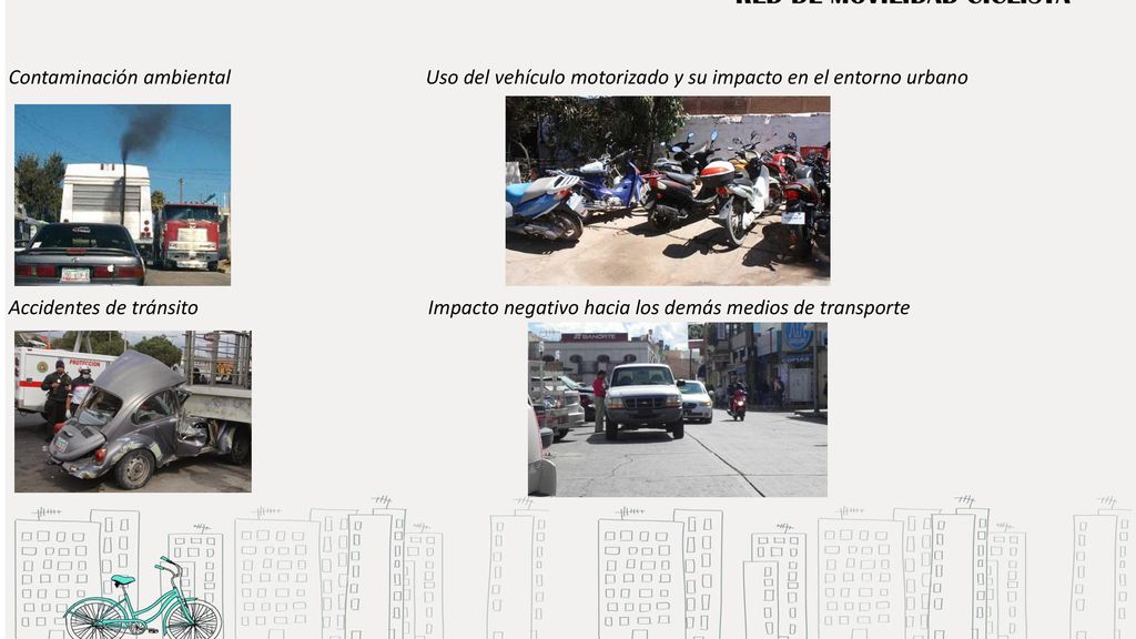 Contaminación ambiental Uso del vehículo motorizado y su impacto en el entorno urbano