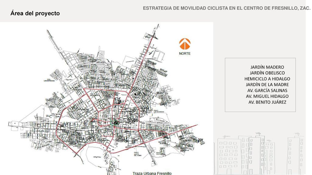 ESTRATEGIA DE MOVILIDAD CICLISTA EN EL CENTRO DE FRESNILLO, ZAC.