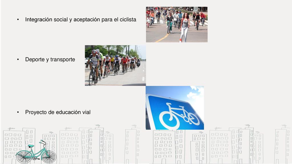 Integración social y aceptación para el ciclista