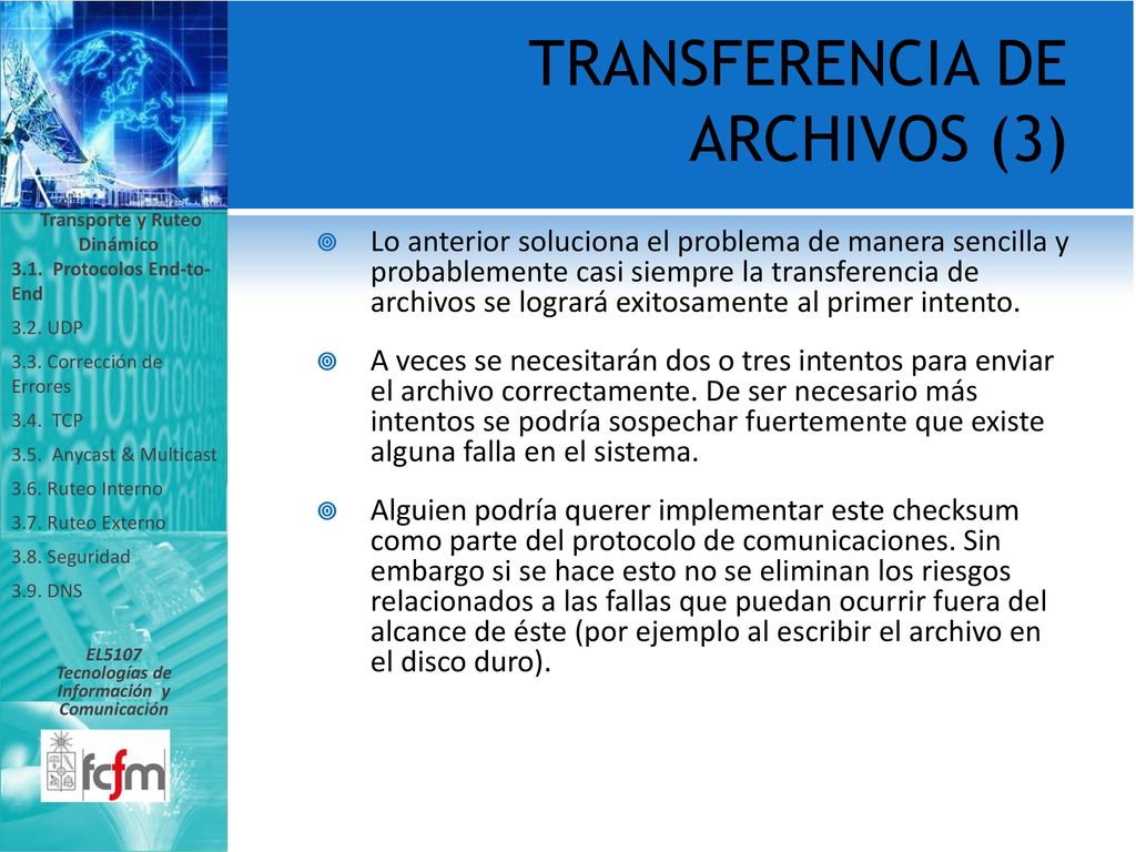 Transporte y Ruteo Dinámico Tecnologías de Información y Comunicación