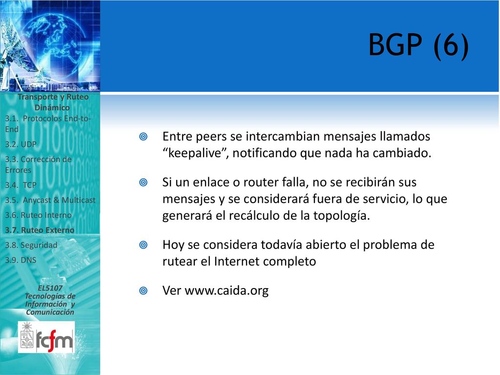 Transporte y Ruteo Dinámico Tecnologías de Información y Comunicación