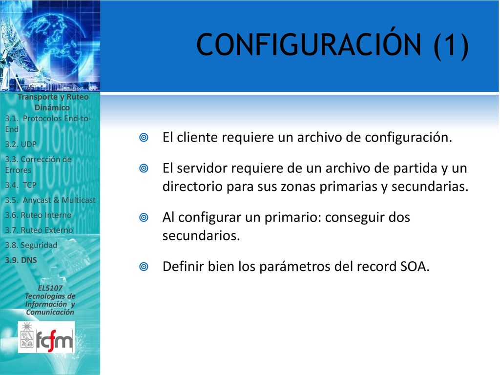 Transporte y Ruteo Dinámico Tecnologías de Información y Comunicación