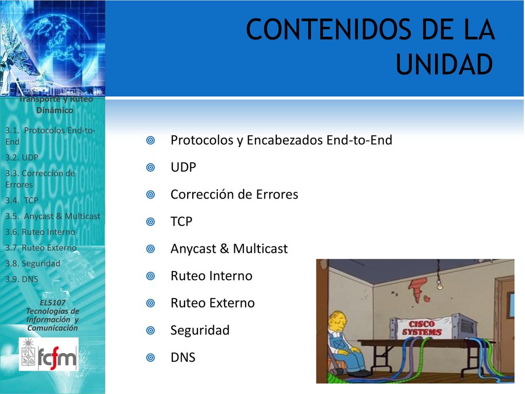 Transporte y Ruteo Dinámico Tecnologías de Información y Comunicación