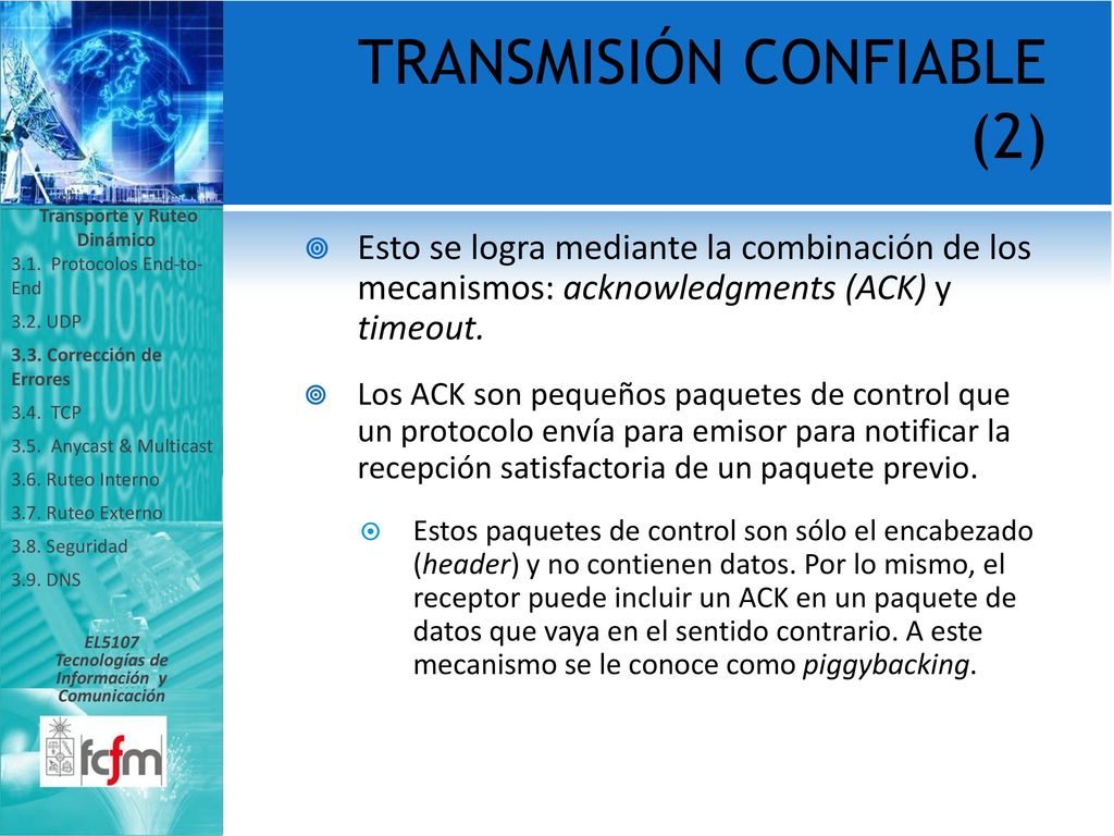 Transporte y Ruteo Dinámico Tecnologías de Información y Comunicación