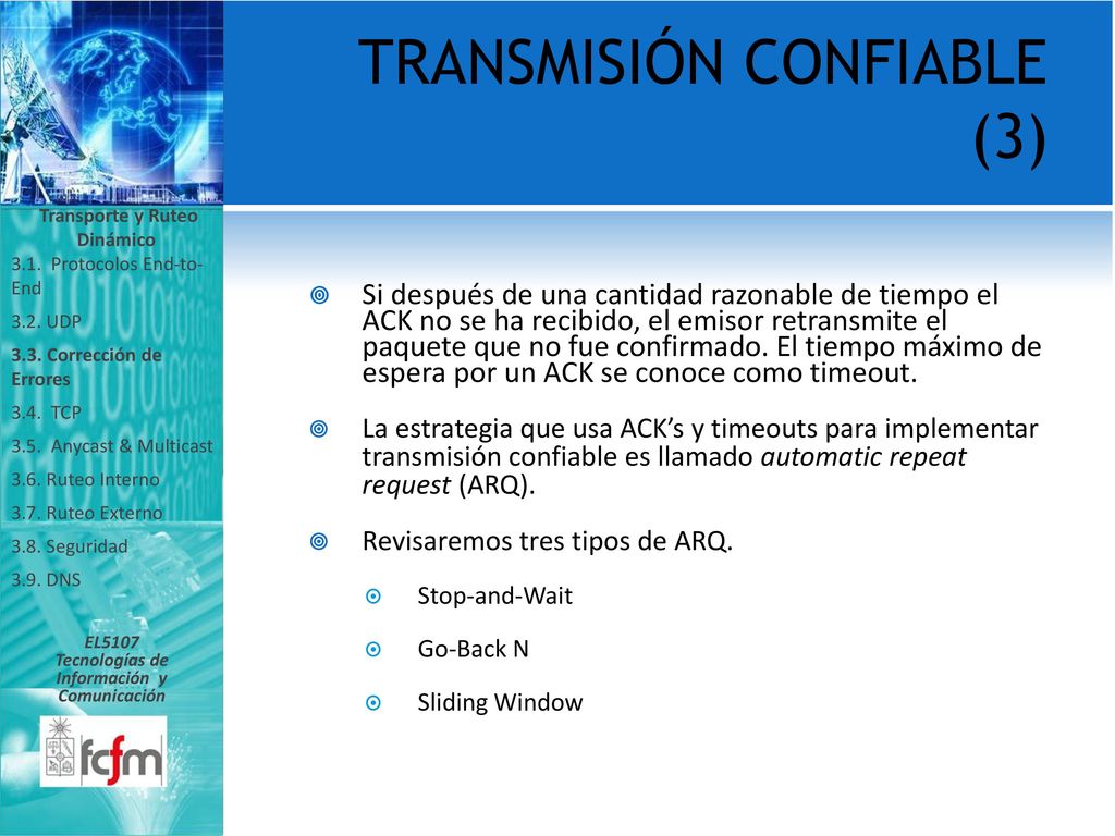 Transporte y Ruteo Dinámico Tecnologías de Información y Comunicación