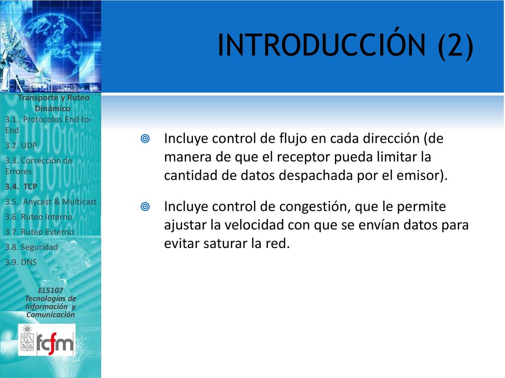 Transporte y Ruteo Dinámico Tecnologías de Información y Comunicación