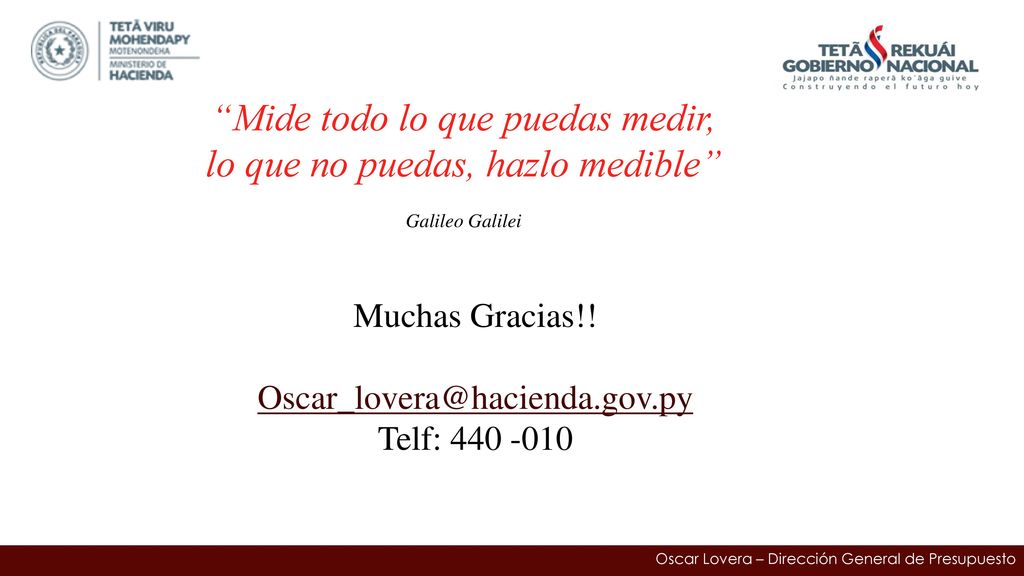 Mide todo lo que puedas medir, lo que no puedas, hazlo medible