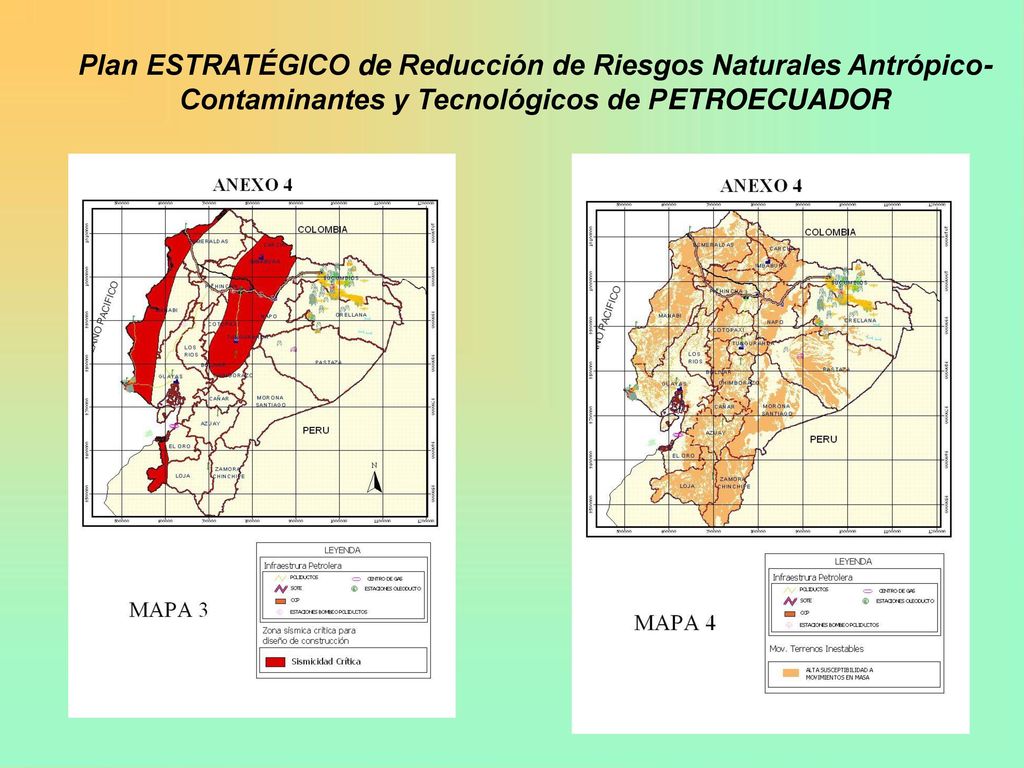 Plan ESTRATÉGICO de Reducción de Riesgos Naturales Antrópico-Contaminantes y Tecnológicos de PETROECUADOR
