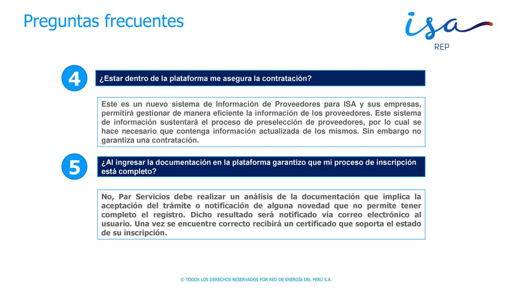 Preguntas frecuentes 4. ¿Estar dentro de la plataforma me asegura la contratación