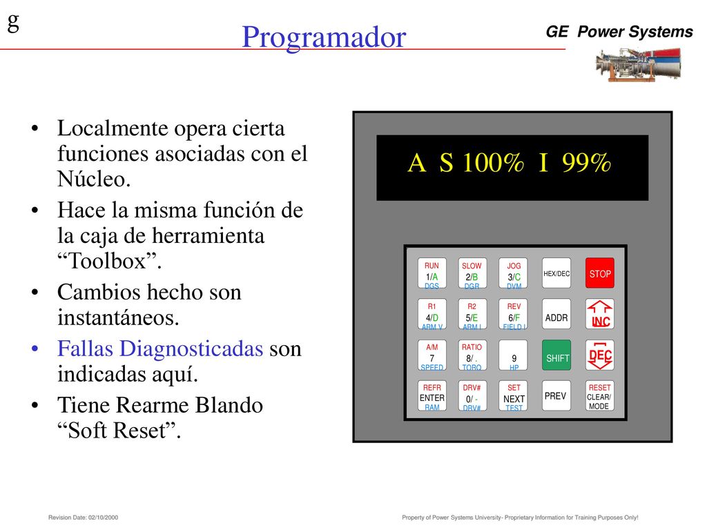 Programador Localmente opera cierta funciones asociadas con el Núcleo. Hace la misma función de la caja de herramienta Toolbox .