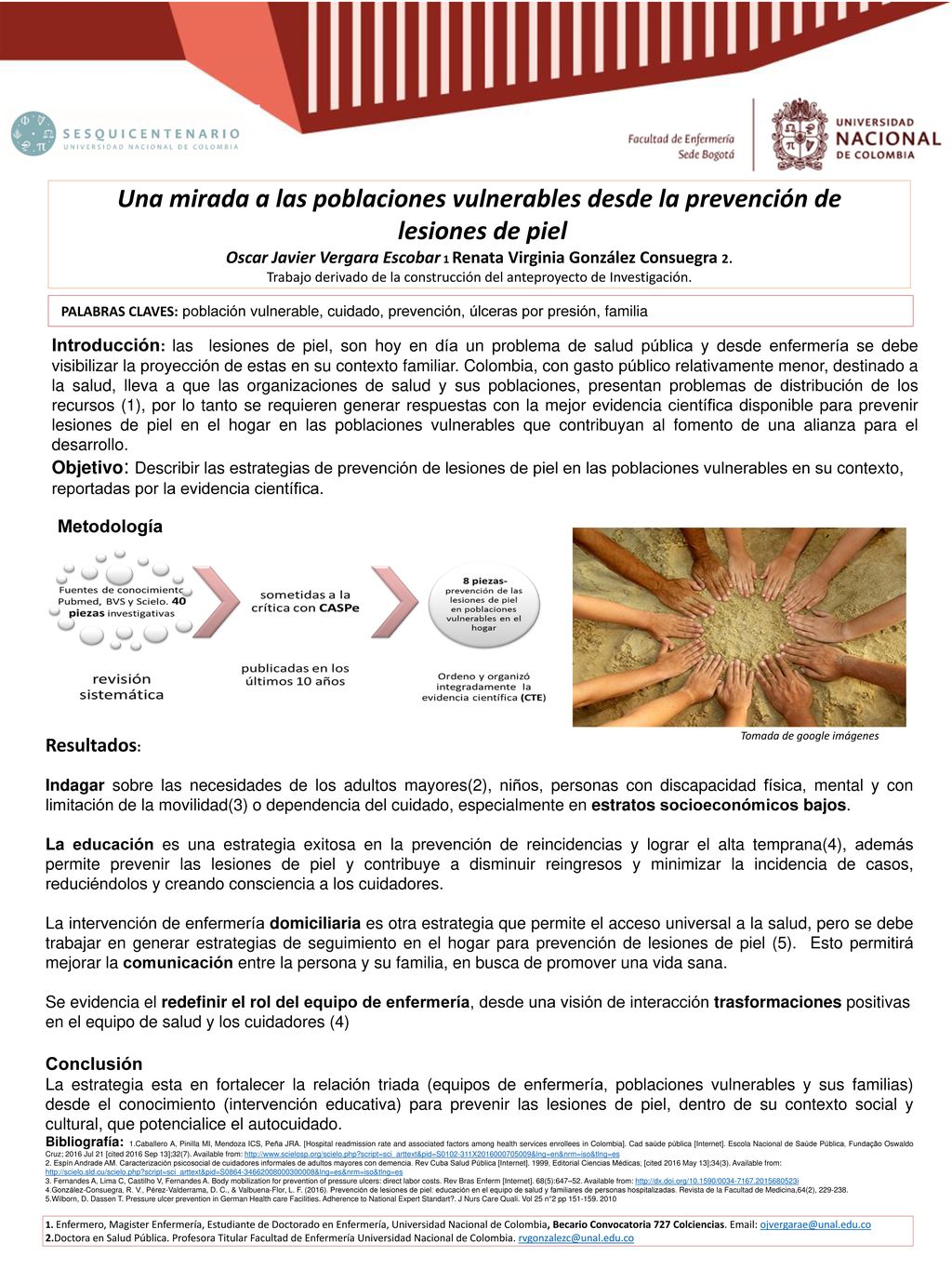 Una mirada a las poblaciones vulnerables desde la prevención de