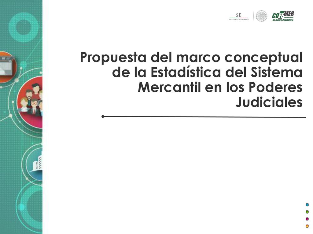 Propuesta del marco conceptual de la Estadística del Sistema Mercantil en los Poderes Judiciales