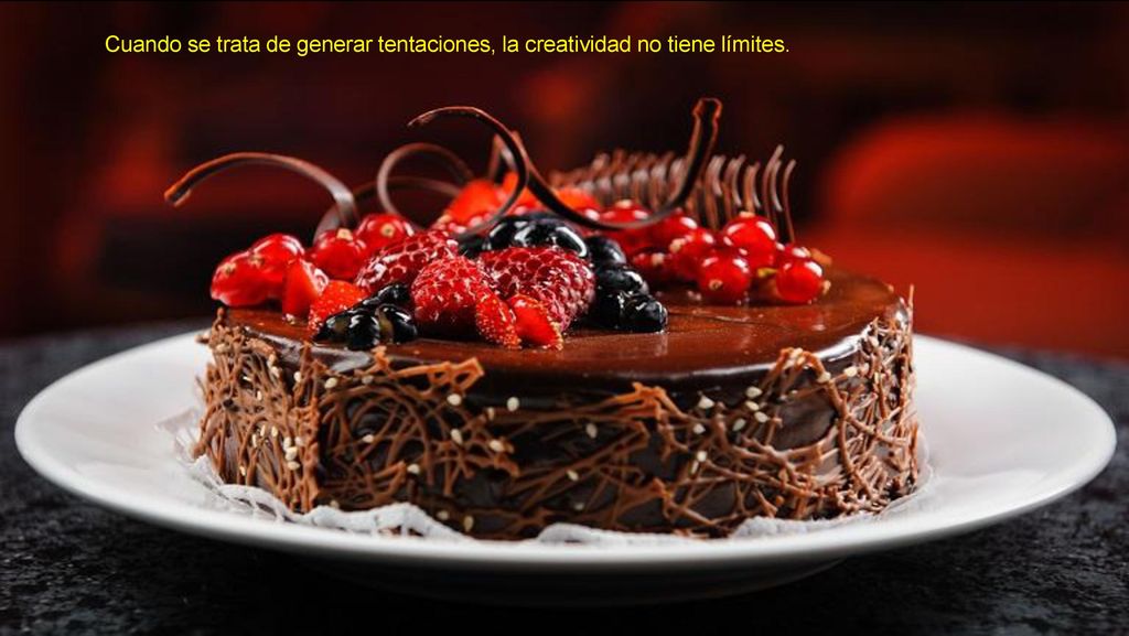 Cuando se trata de generar tentaciones, la creatividad no tiene límites.