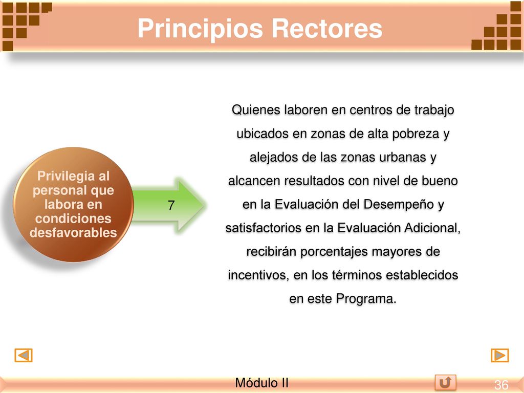 Privilegia al personal que labora en condiciones desfavorables