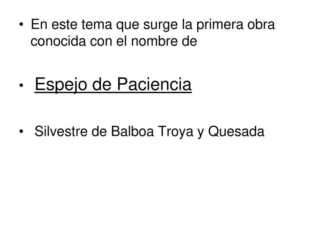 En este tema que surge la primera obra conocida con el nombre de