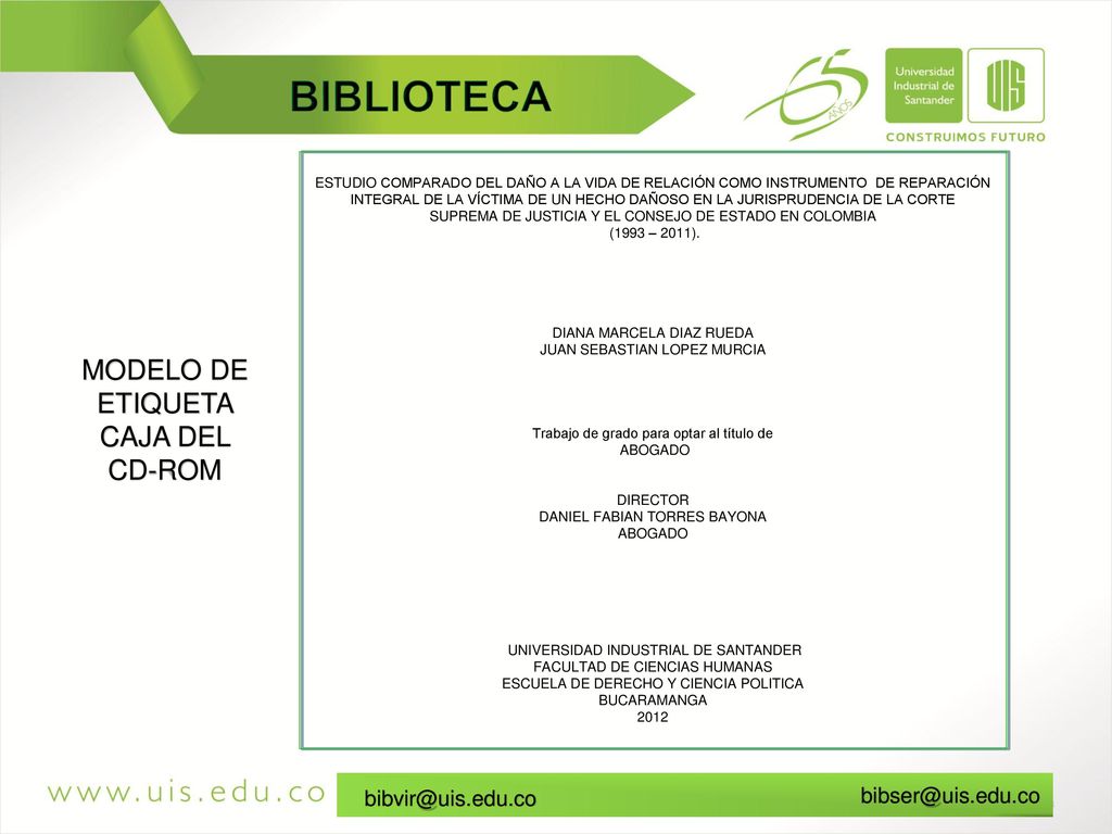 BIBLIOTECA MODELO DE ETIQUETA CAJA DEL CD-ROM