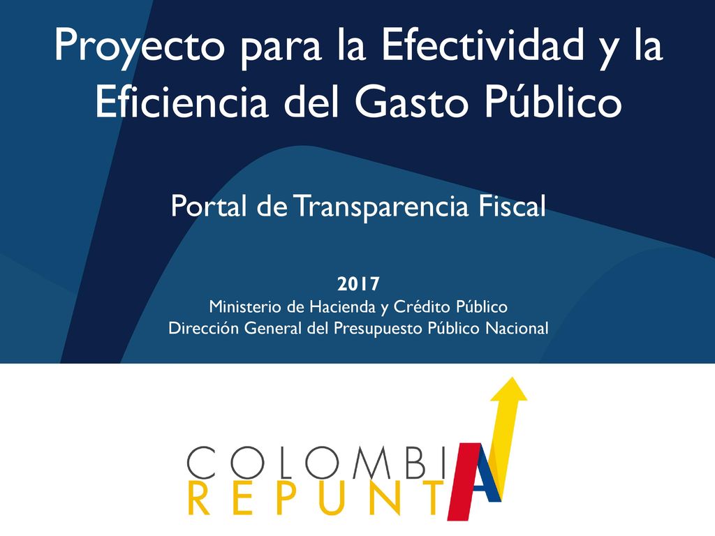Proyecto para la Efectividad y la Eficiencia del Gasto Público
