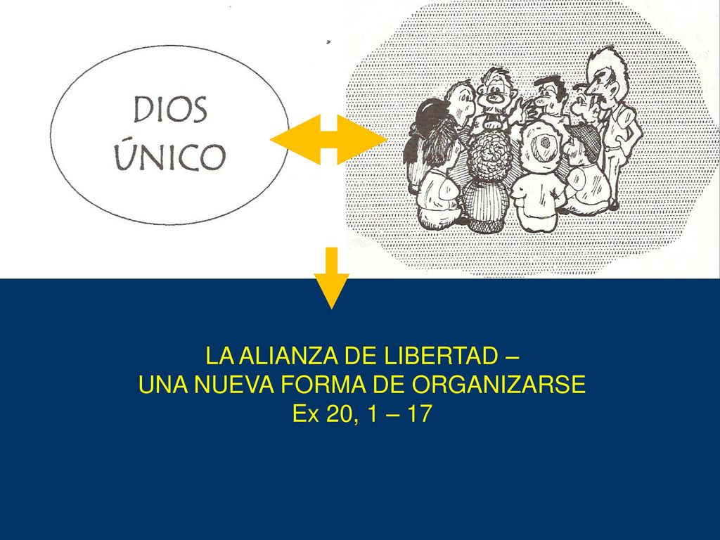 LA ALIANZA DE LIBERTAD – UNA NUEVA FORMA DE ORGANIZARSE Ex 20, 1 – 17