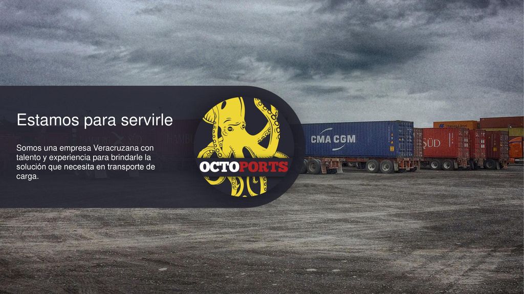 Estamos para servirle Somos una empresa Veracruzana con talento y experiencia para brindarle la solución que necesita en transporte de carga.