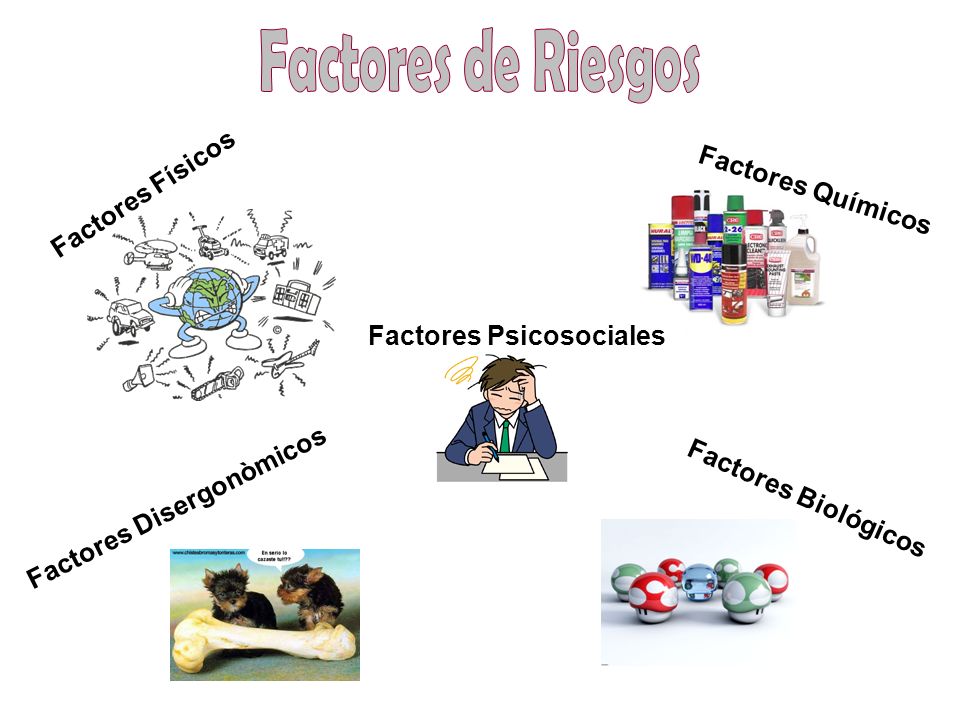 Factores de Riesgos Factores Físicos Factores Químicos
