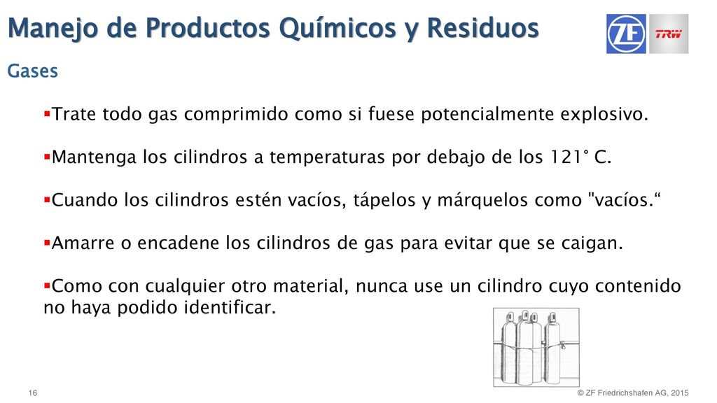 Manejo de Productos Químicos y Residuos