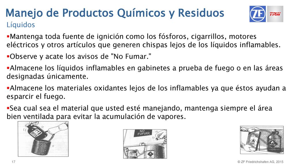 Manejo de Productos Químicos y Residuos