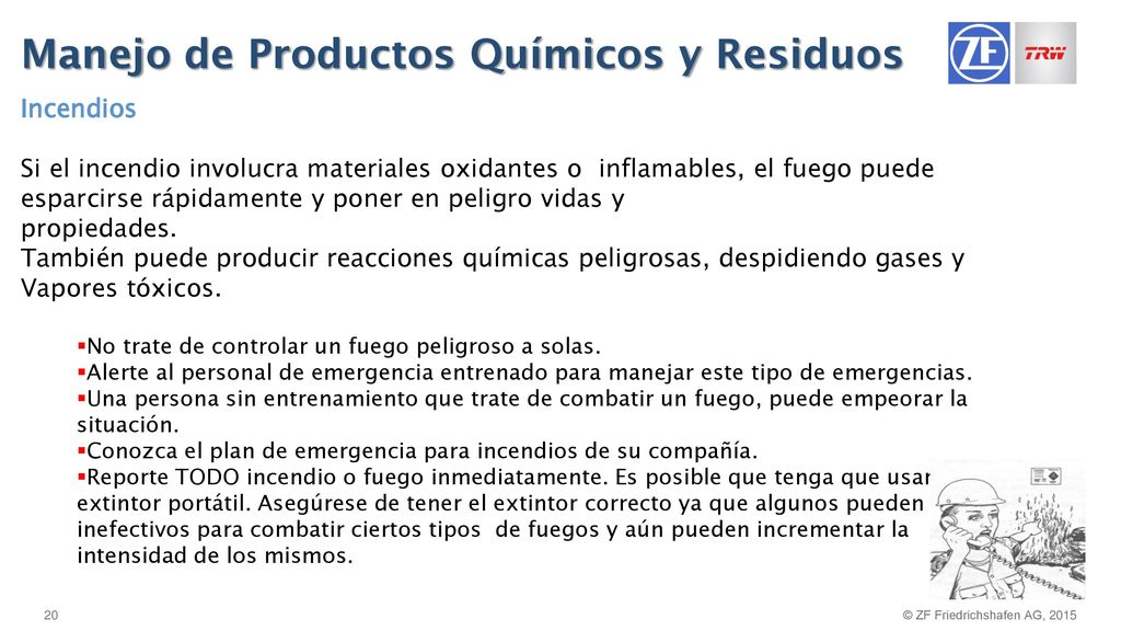 Manejo de Productos Químicos y Residuos