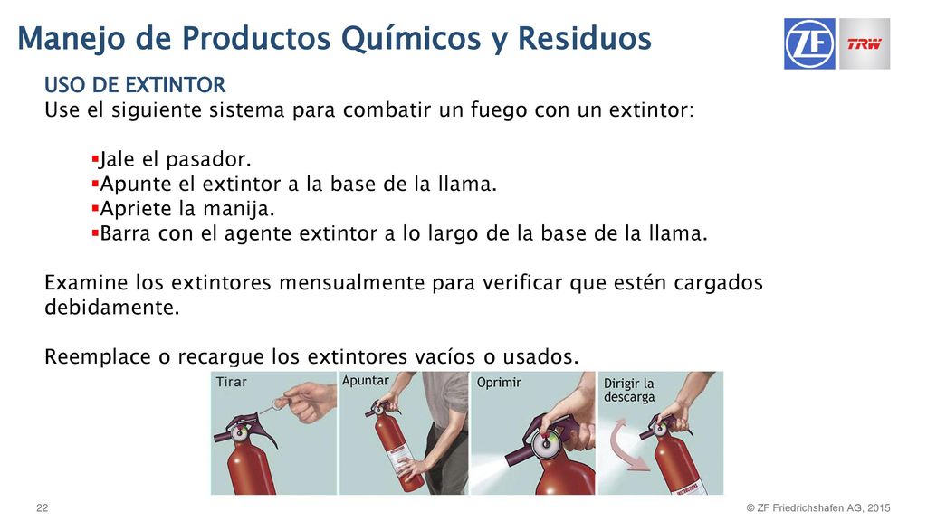 Manejo de Productos Químicos y Residuos