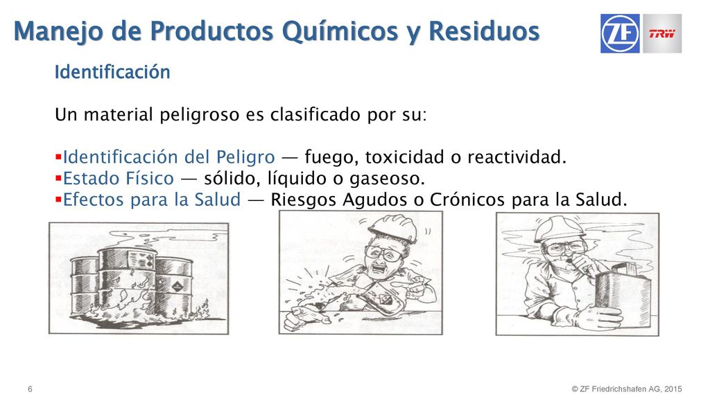 Manejo de Productos Químicos y Residuos