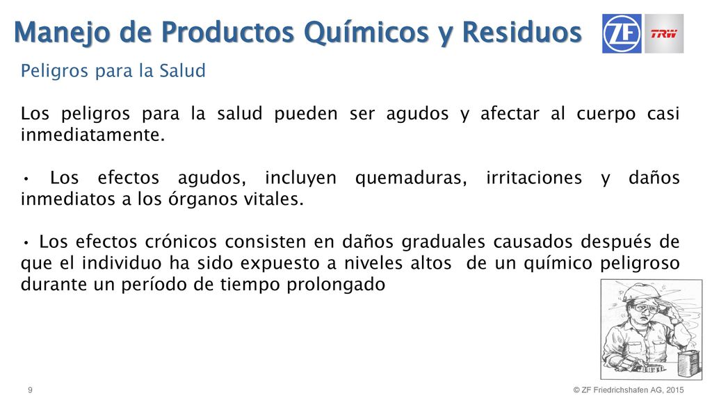 Manejo de Productos Químicos y Residuos