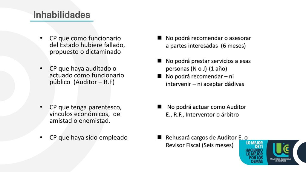 Inhabilidades CP que como funcionario del Estado hubiere fallado, propuesto o dictaminado.
