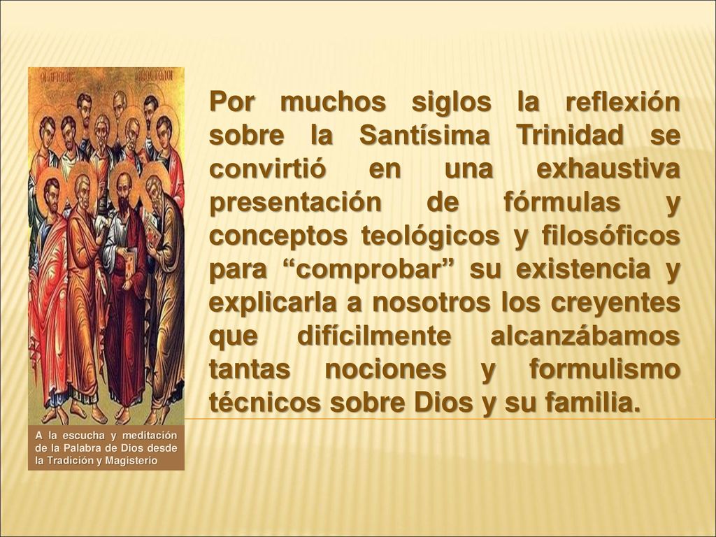 A la escucha y meditación de la Palabra de Dios desde la Tradición y Magisterio