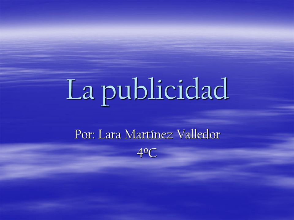 Por: Lara Martínez Valledor 4ºC