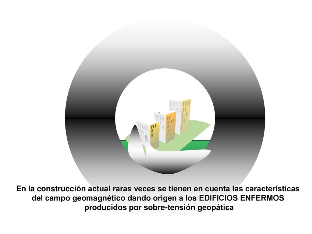 del campo geomagnético dando origen a los EDIFICIOS ENFERMOS