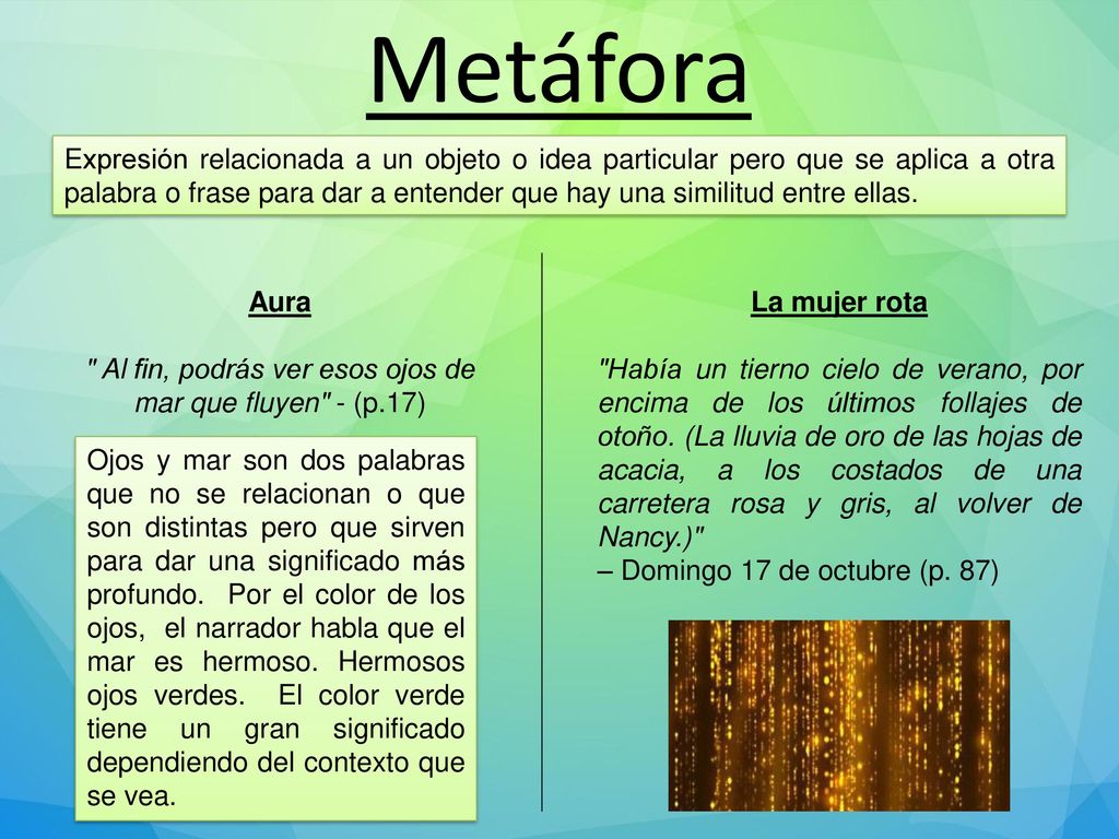 Al fin, podrás ver esos ojos de mar que fluyen - (p.17)