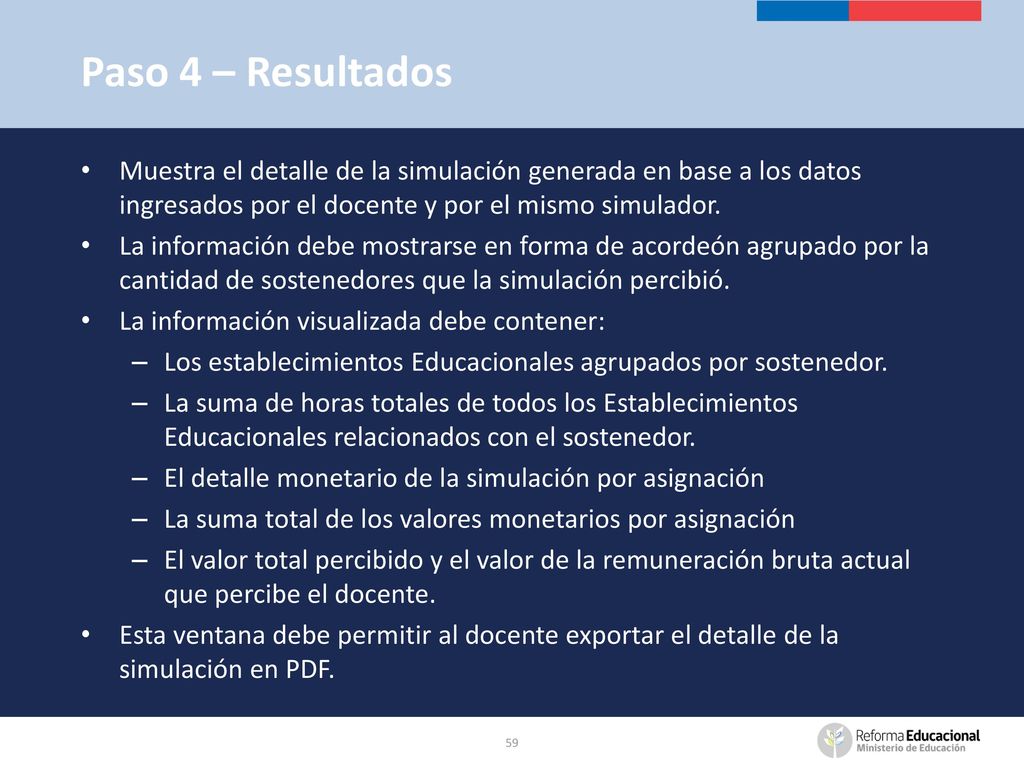 Reglas de cálculo (3/6) Para realizar el cálculo de la asignación de experiencia es importante que: