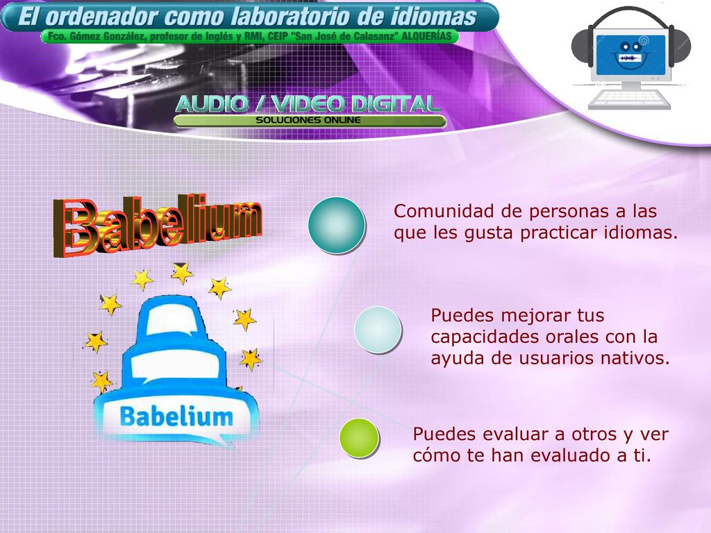 Comunidad de personas a las que les gusta practicar idiomas.