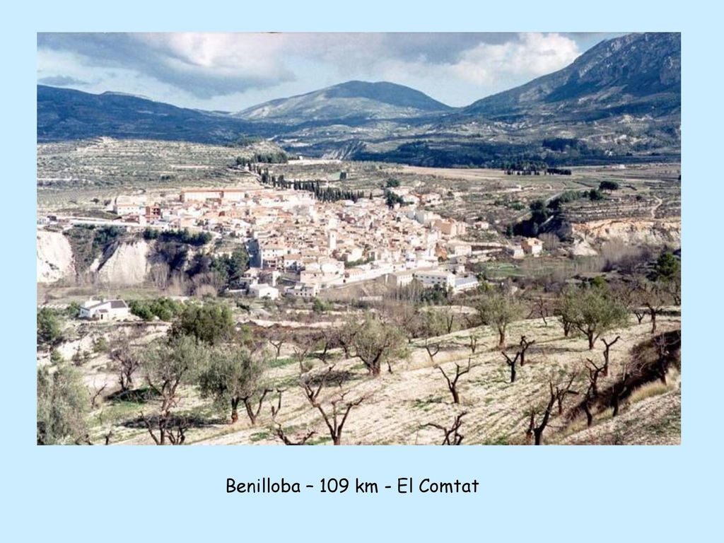 Benilloba – 109 km - El Comtat