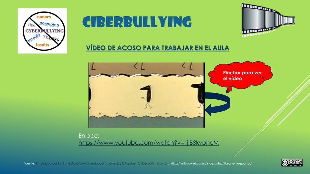 CIBERBULLYING Ciberbullyng VÍDEO DE ACOSO PARA TRABAJAR EN EL AULA
