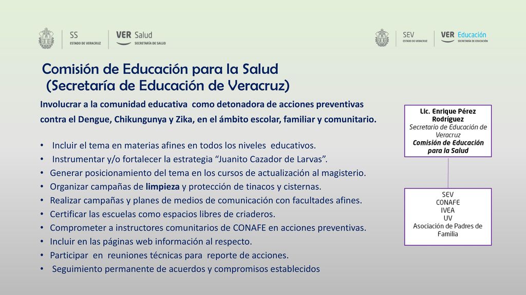 Comisión de Educación para la Salud (Secretaría de Educación de Veracruz)