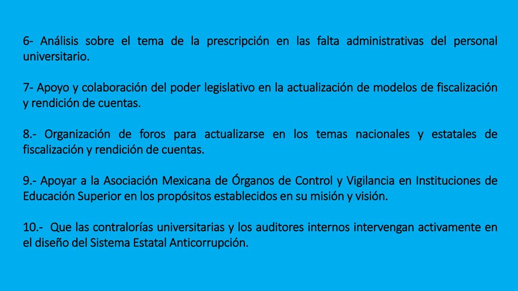6- Análisis sobre el tema de la prescripción en las falta administrativas del personal universitario.