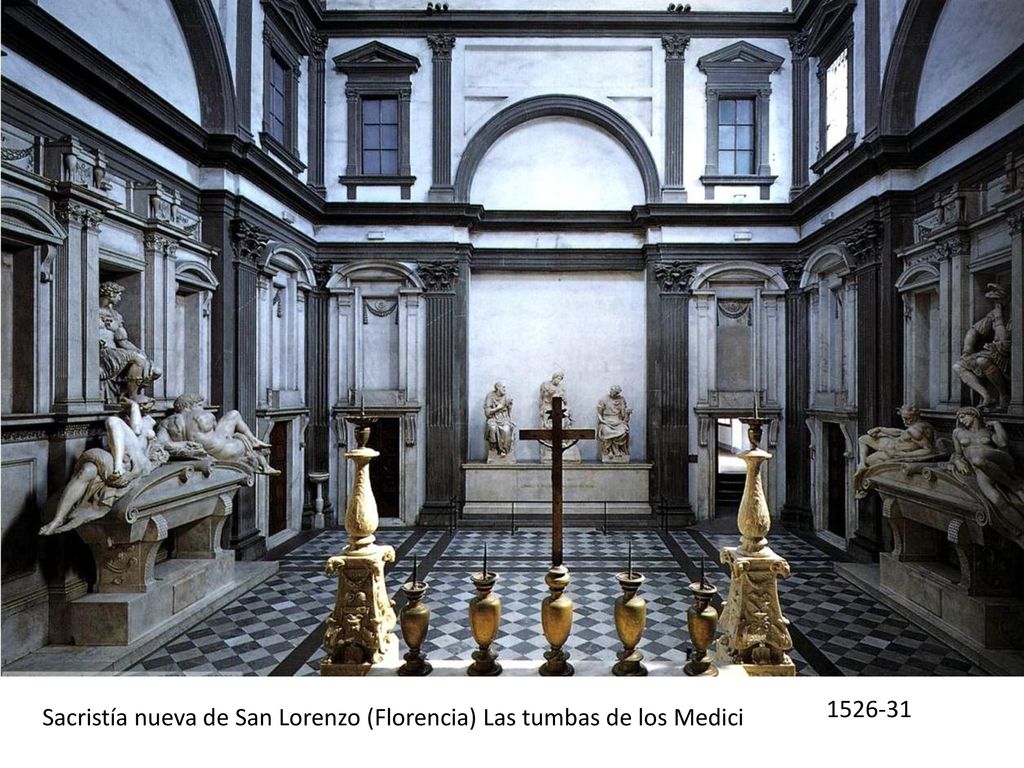 Sacristía nueva de San Lorenzo (Florencia) Las tumbas de los Medici