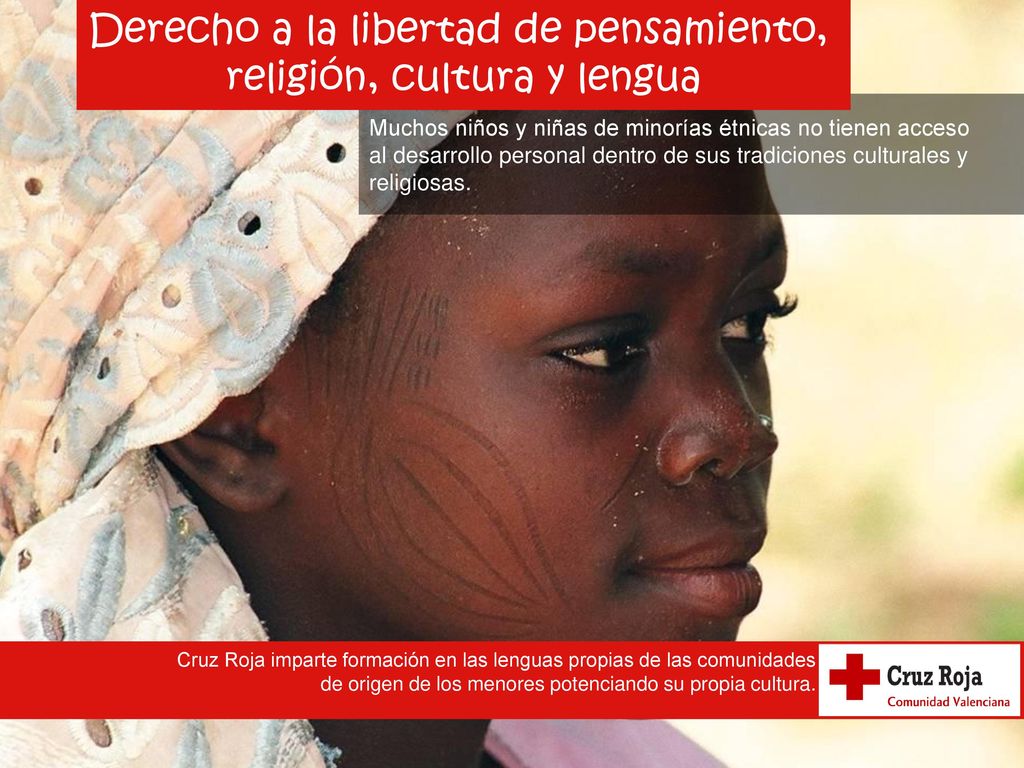 Derecho a la libertad de pensamiento, religión, cultura y lengua
