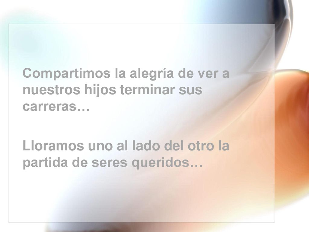 Compartimos la alegría de ver a nuestros hijos terminar sus carreras…